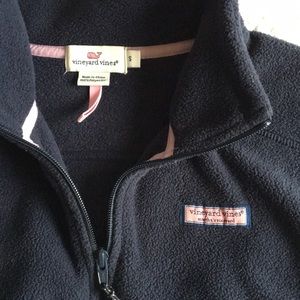 Vineyard Vines fleece zip up vest